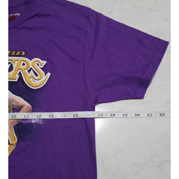 Pau Gasol LA Lakers Mitchell & Ness NBA Career Stats Champion Purple Small NWT - Picture 3 of 11